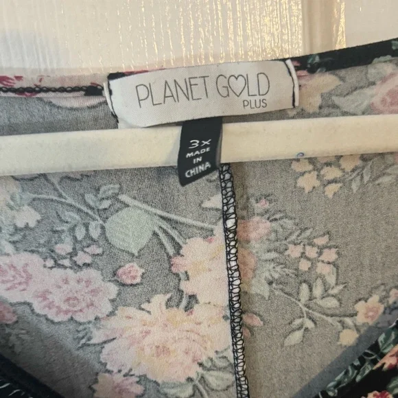 Above Knee Floral Dress 3x - Picture 5 of 6